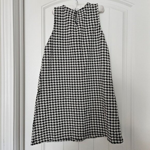 Sale 🎉🥳 4/$25 or $10Zara Girls Black & White Houndstooth Dress - Picture 4 of 6